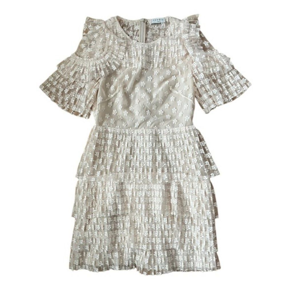 Sandro Paris Tiered Mini Dress